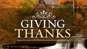 GIVE THANKS