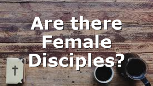Are there Female Disciples?