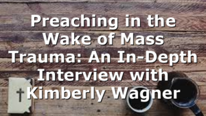 Preaching in the Wake of Mass Trauma: An In-Depth Interview with Kimberly Wagner